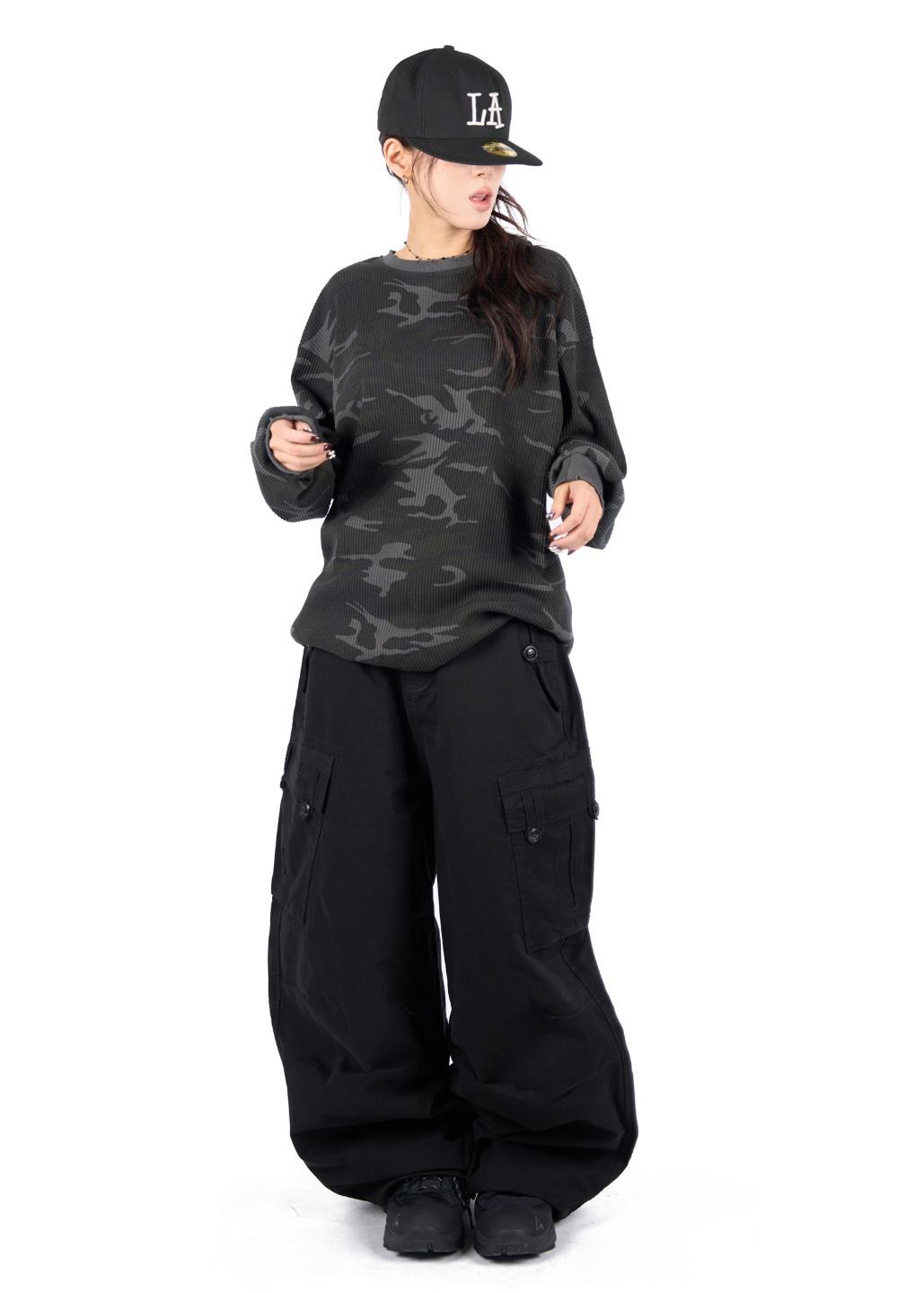 DYEING POCKET BALLOON PANTS