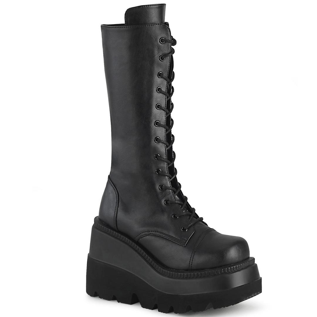 Shaker-72 - Black Vegan Leather / 6
