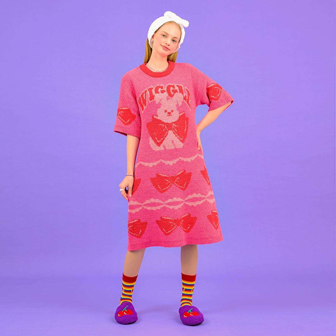 슬립 드레스 - Fluffy Rabbit