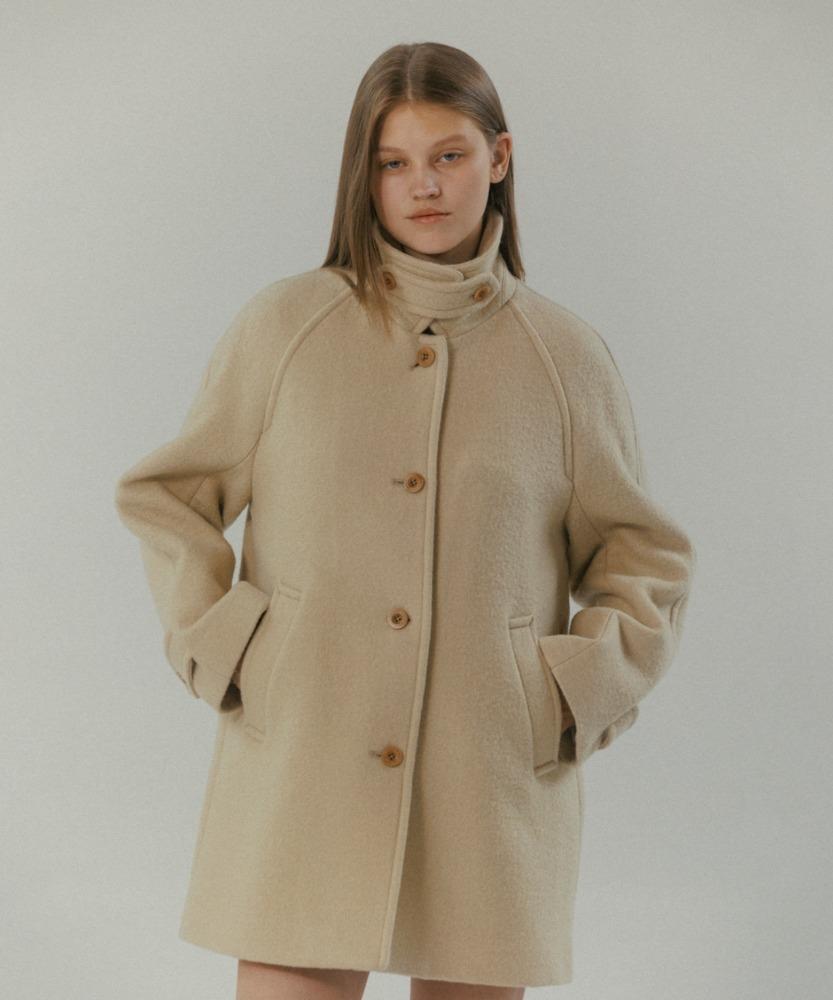 [김나영노필터 PICK] CLASSIC WOOL HALF COAT BUTTER