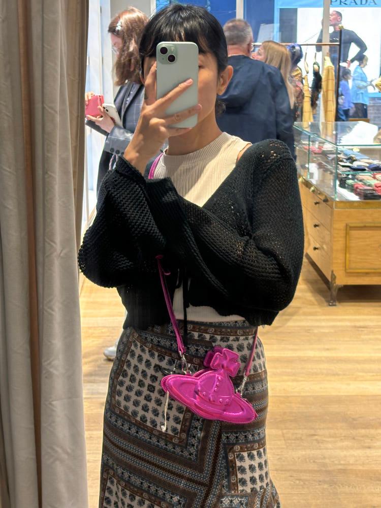 비비안웨스트우드 메탈릭 ORB 나노 크로스백 51150020 (관부가세포함)