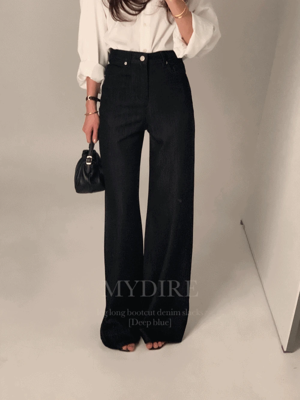 [PRE-ORDER] 오픈 7일간 20% 할인 - 레그 롱 부츠컷 데님 슬랙스