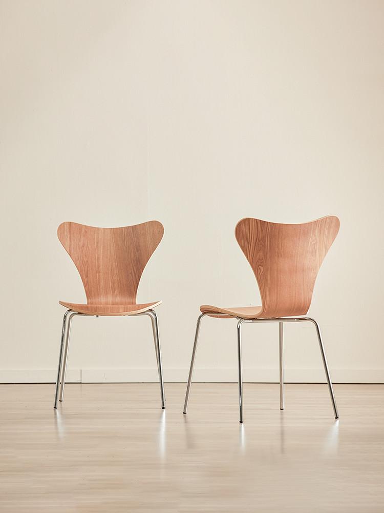 카이체어, 실버 스틸 카페 디자인 인테리어 식탁의자