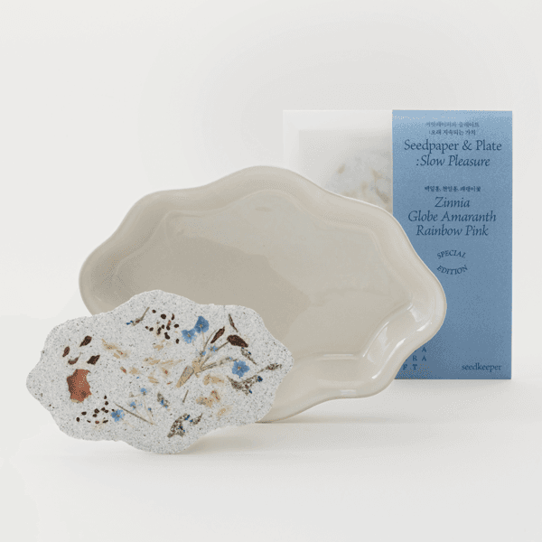 [오자크래프트x씨드키퍼] 씨앗페이퍼와 플레이트: 오래 지속되는 가치
