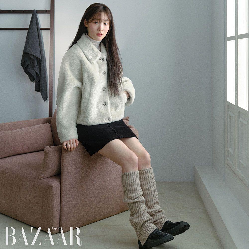 Wool Mix Blouson Mustang Jumper NEM3WMA37