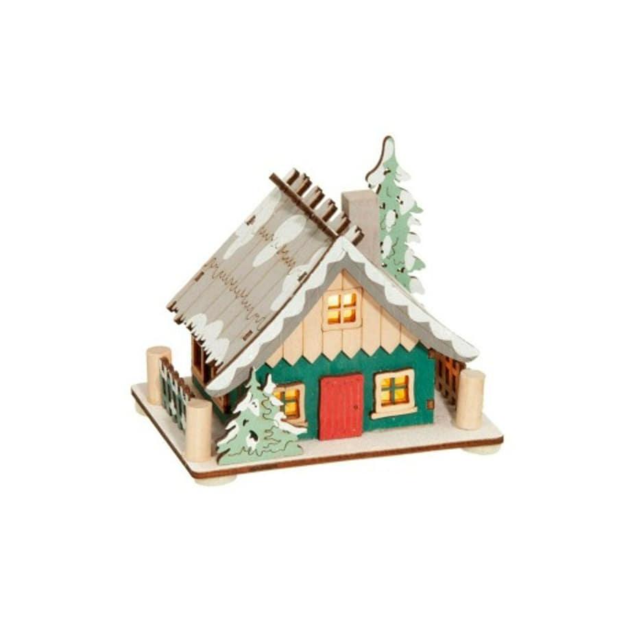 베러플레이스 SCANDINAVIAN LIGHTED LODGE GREY