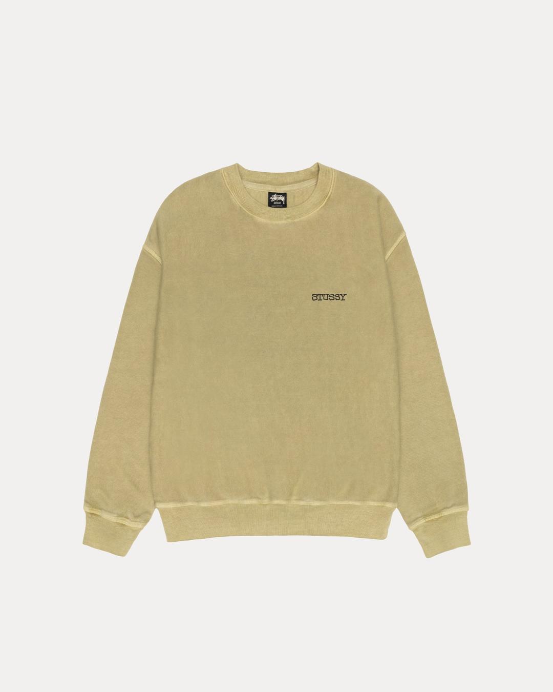JUMBO CREW PIGMENT DYED - Elm / S