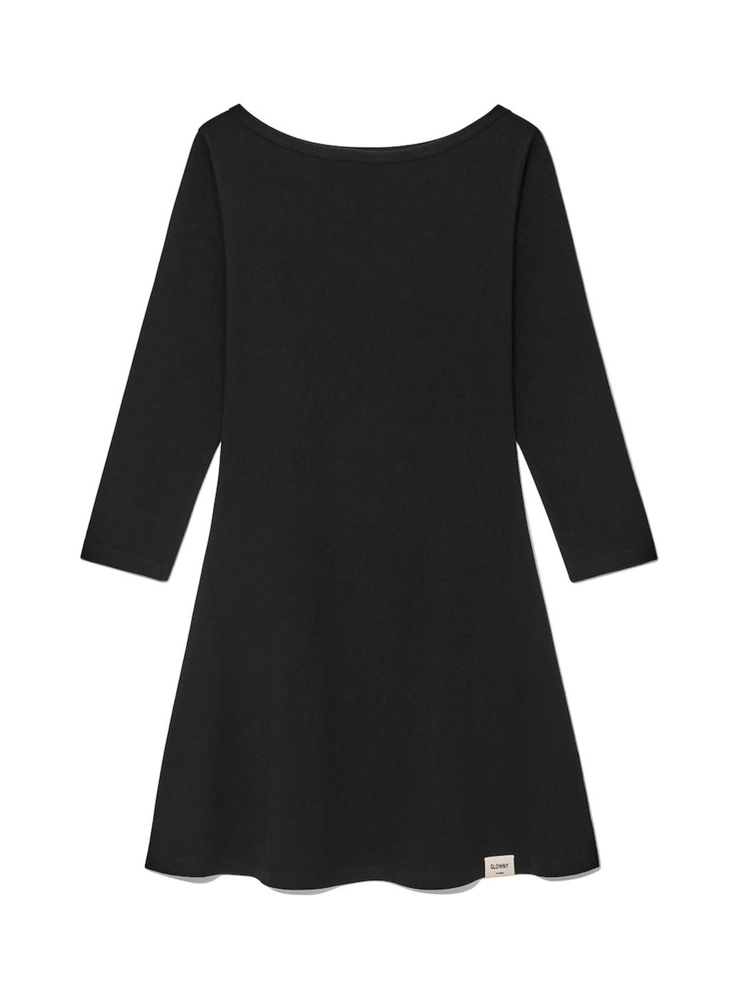 3/4 G COMFORT DRESS (BLACK)