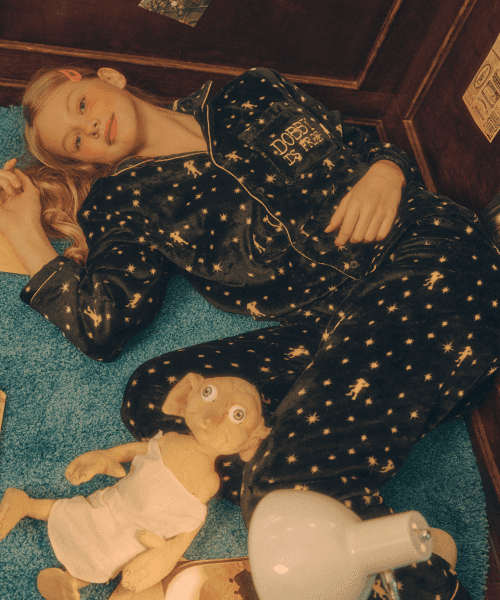 (해리포터) 머글은 모르는 수면 잠옷(BLACK)_SPPPC4TU05