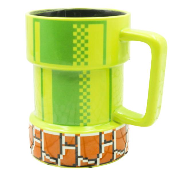 슈퍼마리오 - 배관 디자인 머그컵