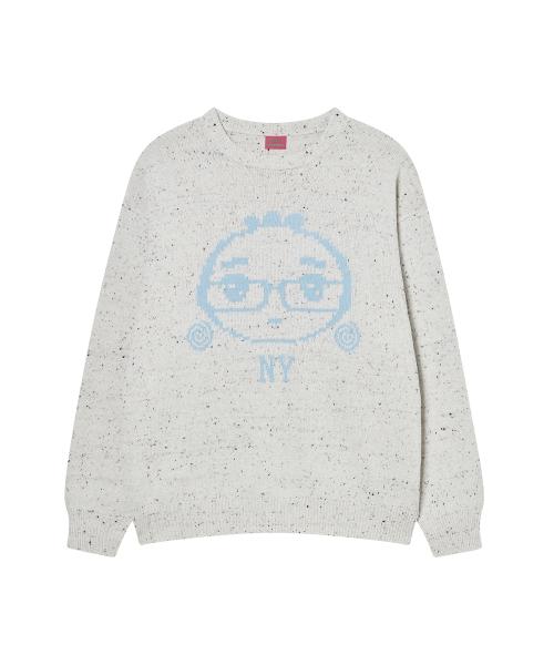 NYGD TWINKLE KNIT IVORY