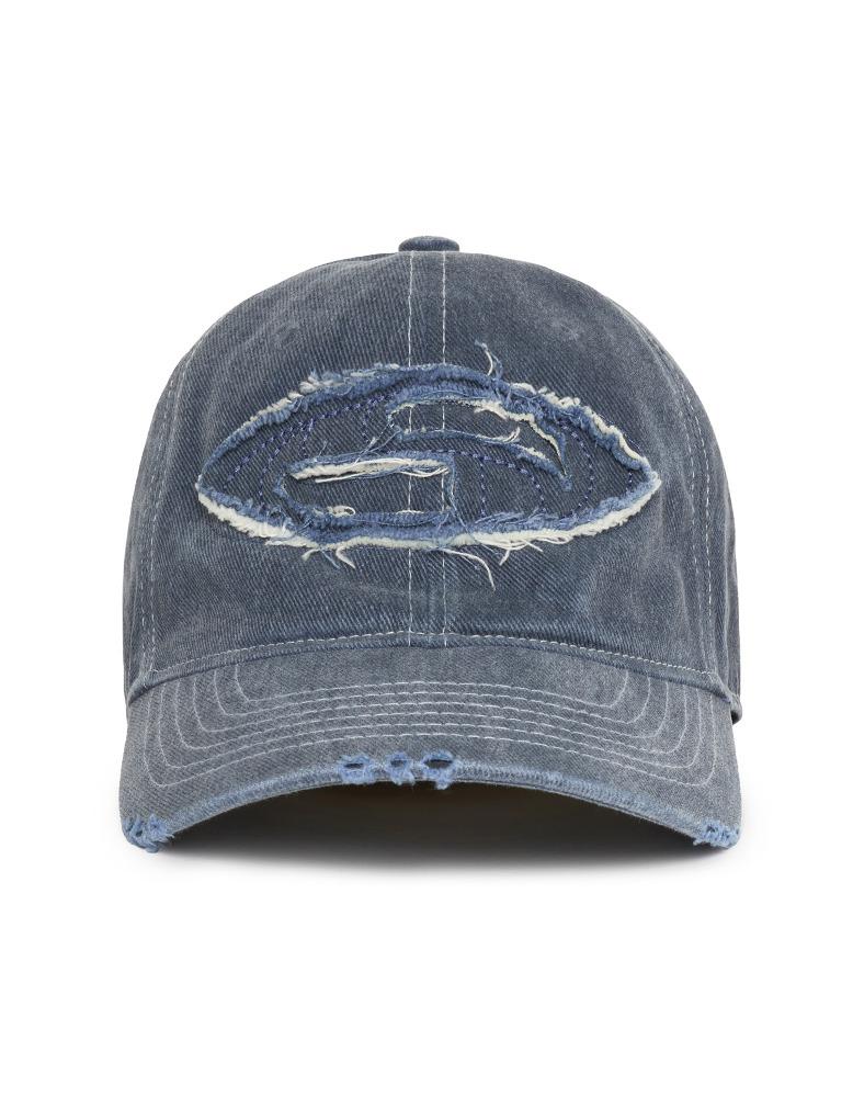 Damaged Ball Cap - Blue