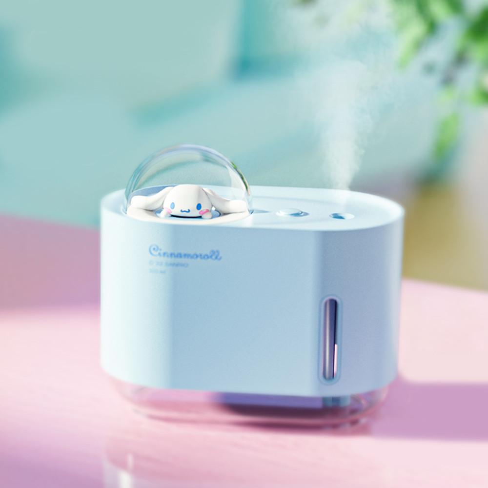 산리오 가습기 무드등 시나모롤 쿠로미 300ml