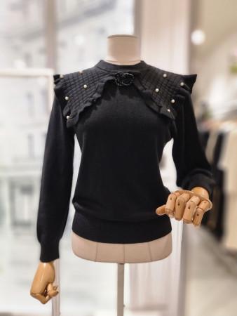 이런 상품 어때요? 샤틴 비즈플라워 긴팔니트S244K964