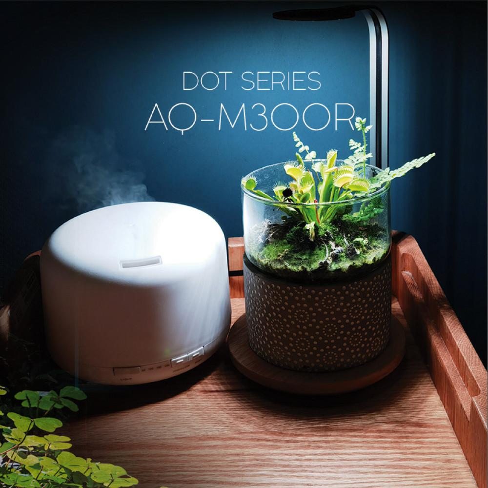 미니 원형 테이블 테라리움 식물 LED조명 AQ-M300R