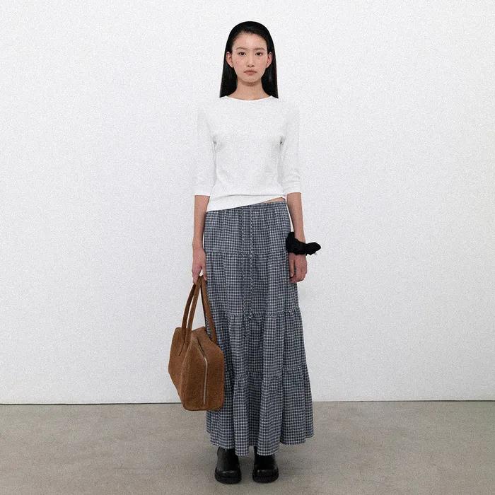 Here check skirt_navy