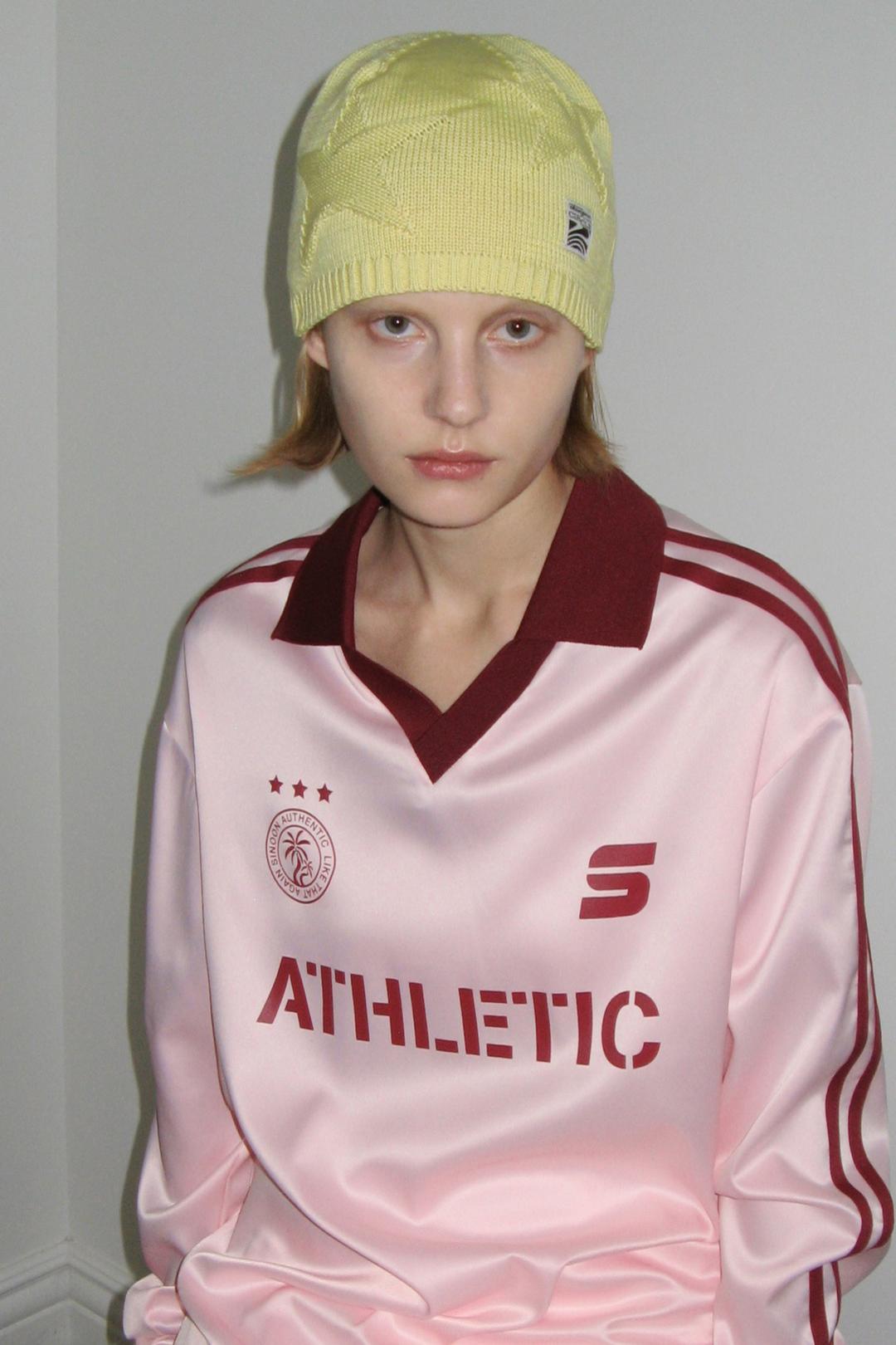 JACQUARD STAR BEANIE (LEMON YELLOW)