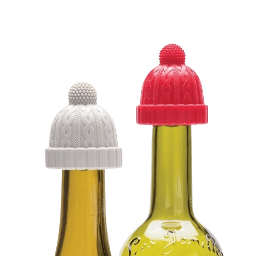 비니 와인마개, 레드&그레이 2개