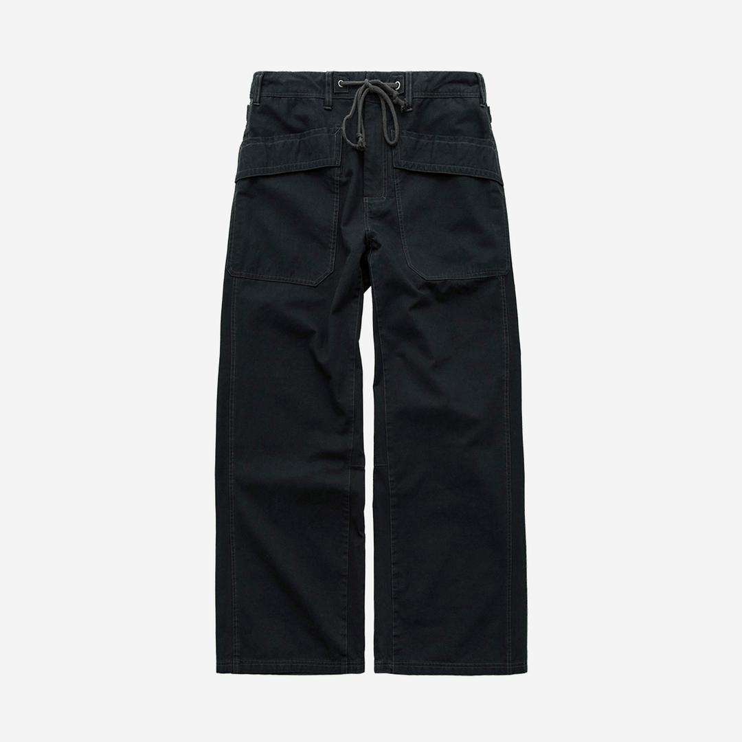 (04.12 PM6:00) para pants (baker pants) - dark navy