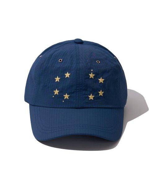 STAR EMBROIDERED BALL CAP (BLUE)