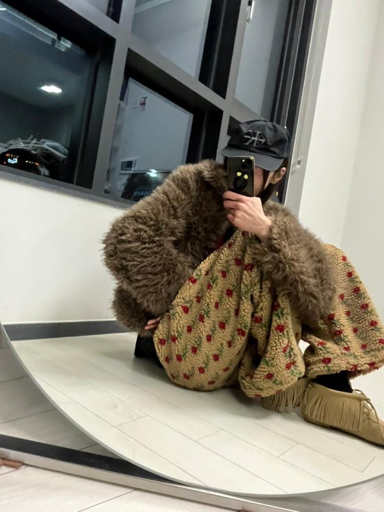 샵블랙 2023-12-18 플라워 러블리 패턴조거팬츠[2color]