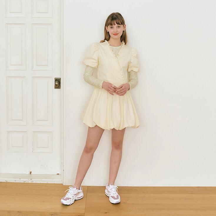 BALLOON MINI ONE PIECE (CREAM)
