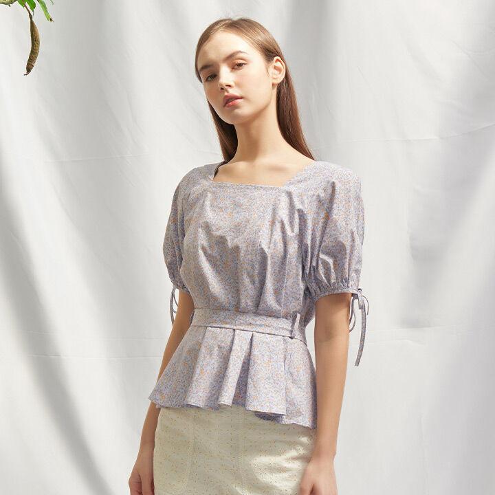 마들렌 튤립 블라우스 ( 바이올렛 )