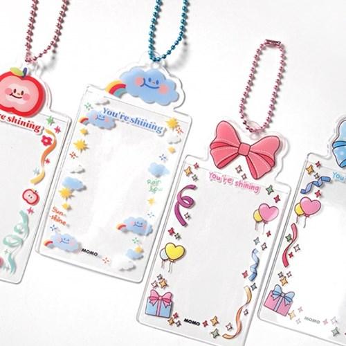 투명 포토카드 홀더