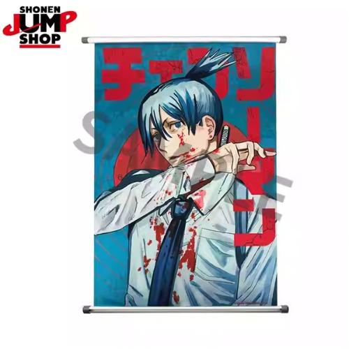 체인소 맨 오리지널 일러스트 태피스트리 하야카와 아키 중국 공식 굿즈