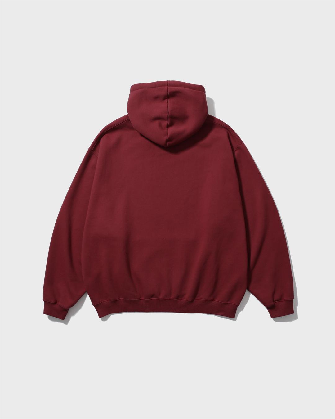 Han River Graphic Hoodie - Burgundy