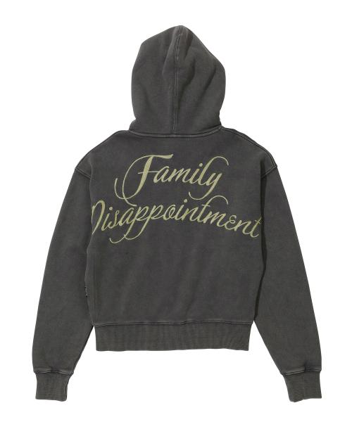 Bad Seed Washed Hoodie Zip-Up Dusty Blue
