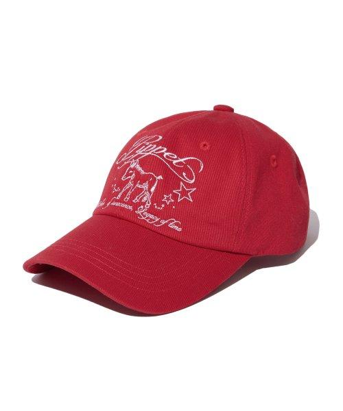 헬로우선라이즈 Washed HS Arch Logo 6Panel Cap (Oatmeal Beige