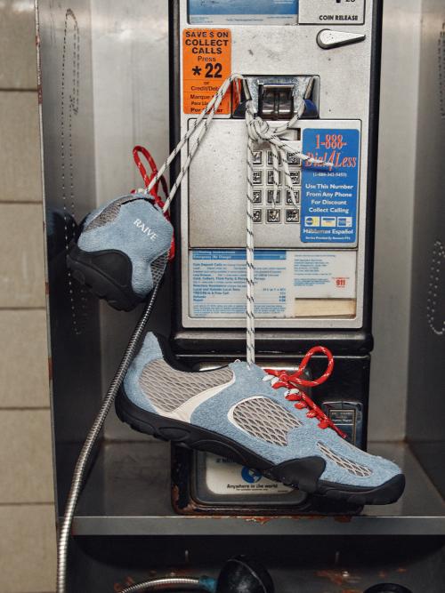 Ciel Mesh Sneakers in Blue WA6SN013-22