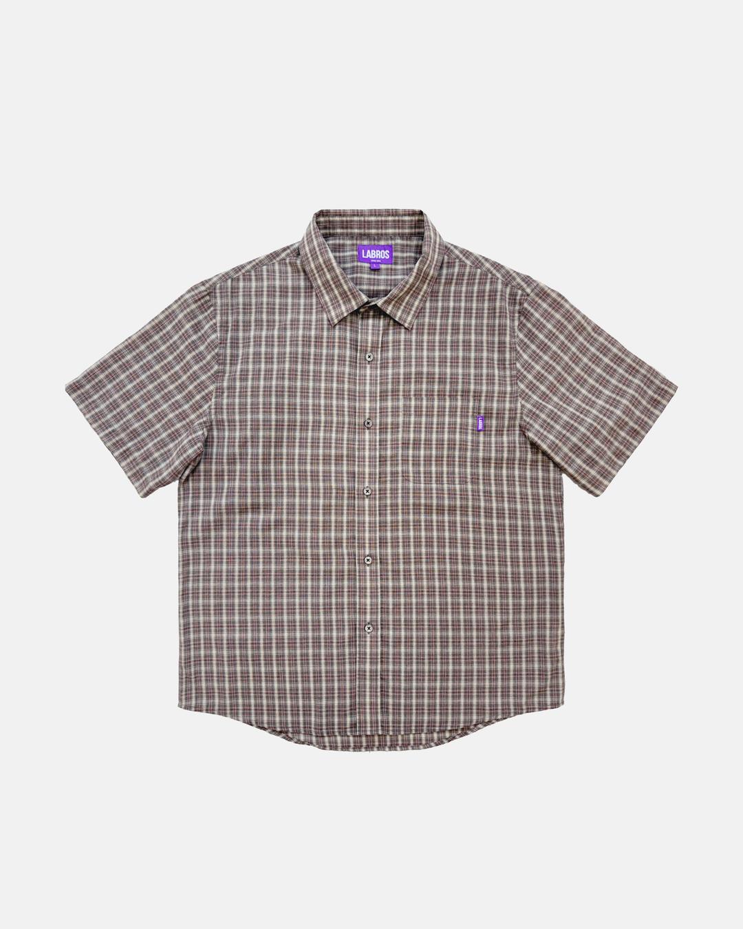 Dan Plaid Shirt (Beige)
