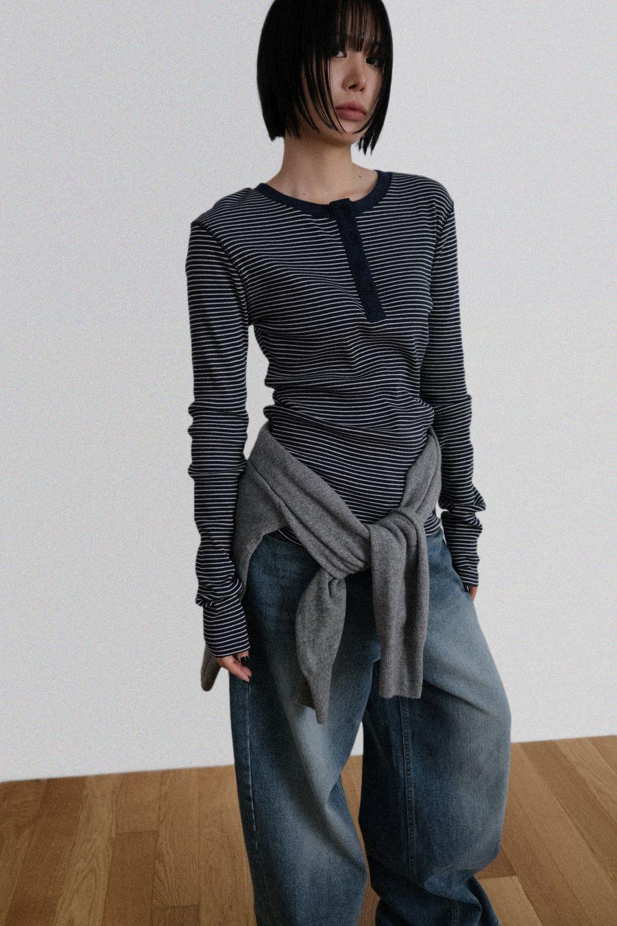 어텀 [made]버튼롱ST티셔츠