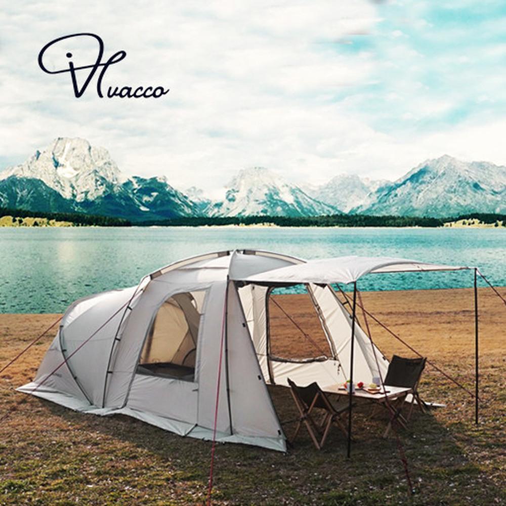 비바코 젤라 텐트 거실형 리빙쉘 감성 확장형(탑플라이포함)