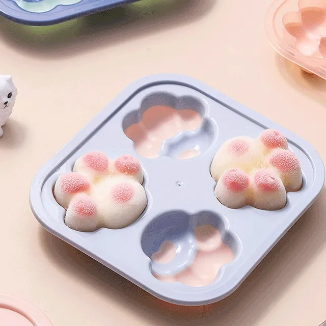 간편하게 쏙 실리콘 냥발바닥 입체 왕얼음틀 귀여운 왕얼음 아이스몰드