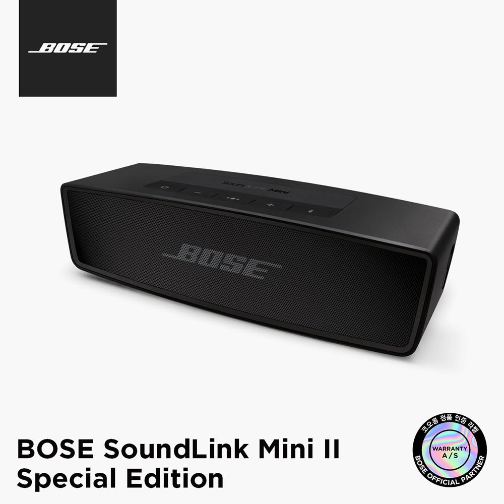 [BOSE] 보스 정품 사운드링크 미니2 SE 트리플 블랙 블루투스 스피커