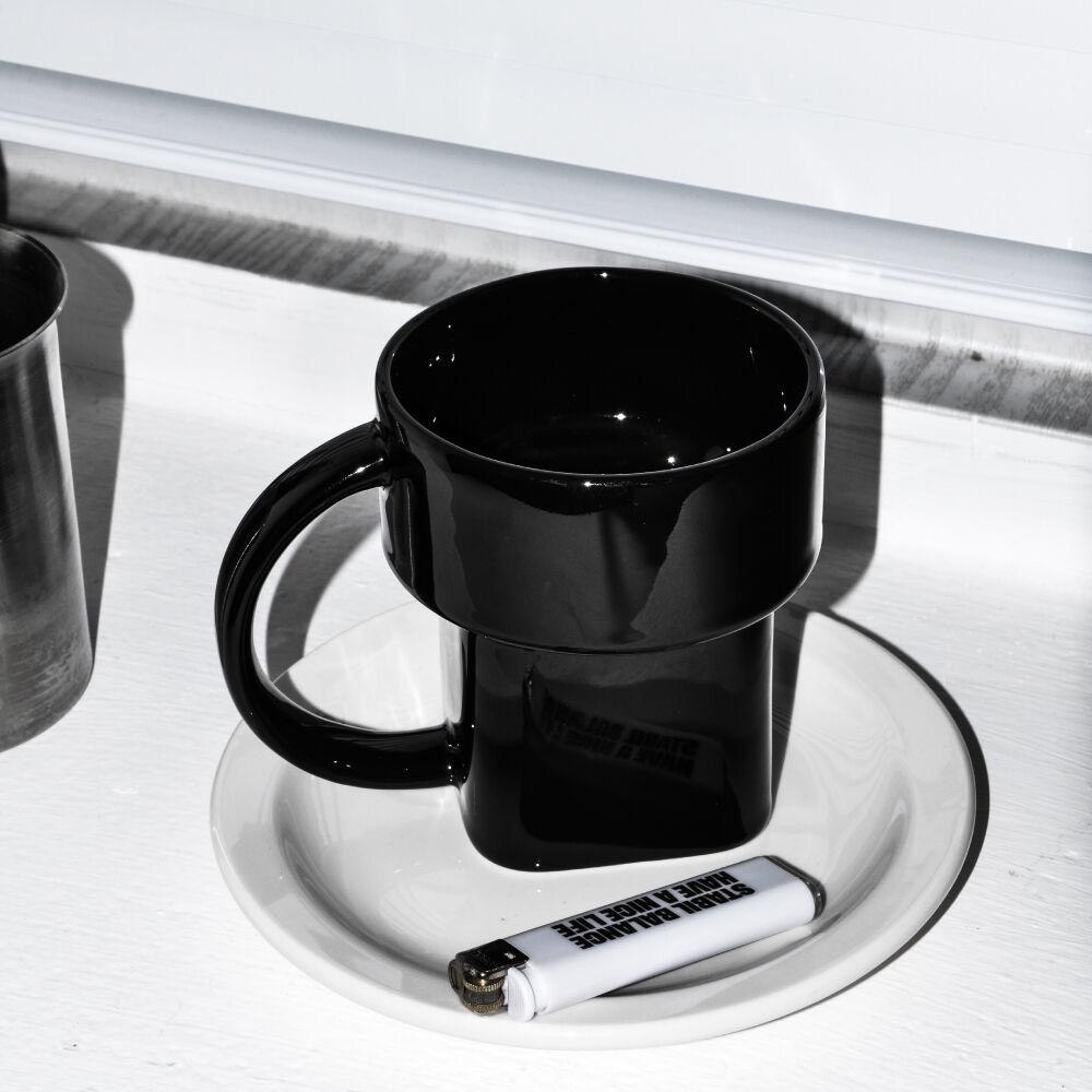 Stool Mug - Black