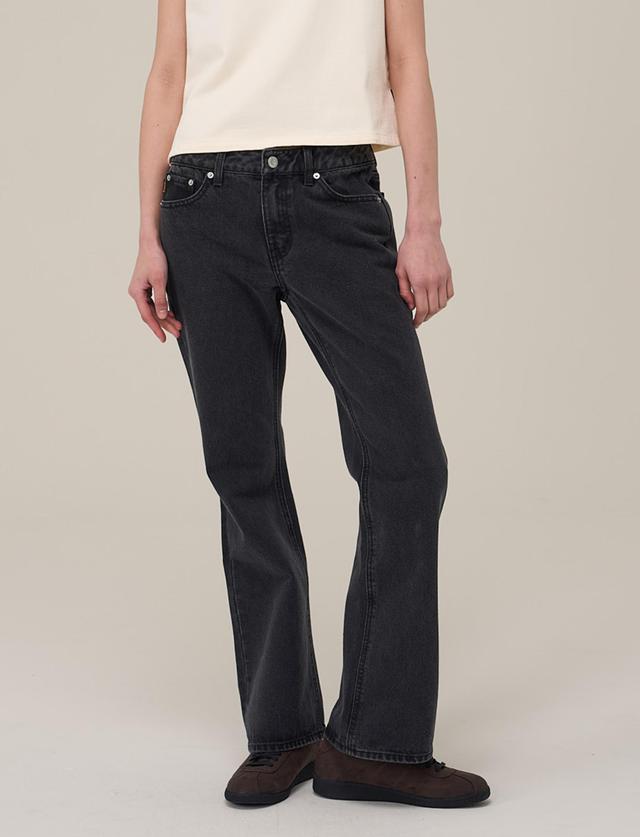 【HI FI FNK】(W) Petti Low Bootscut Denim HI FI FNK】(W) Petti Low Bootscut Denim 하이파이펑크 (W