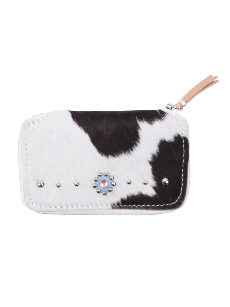 STUD WALLET - Black and White