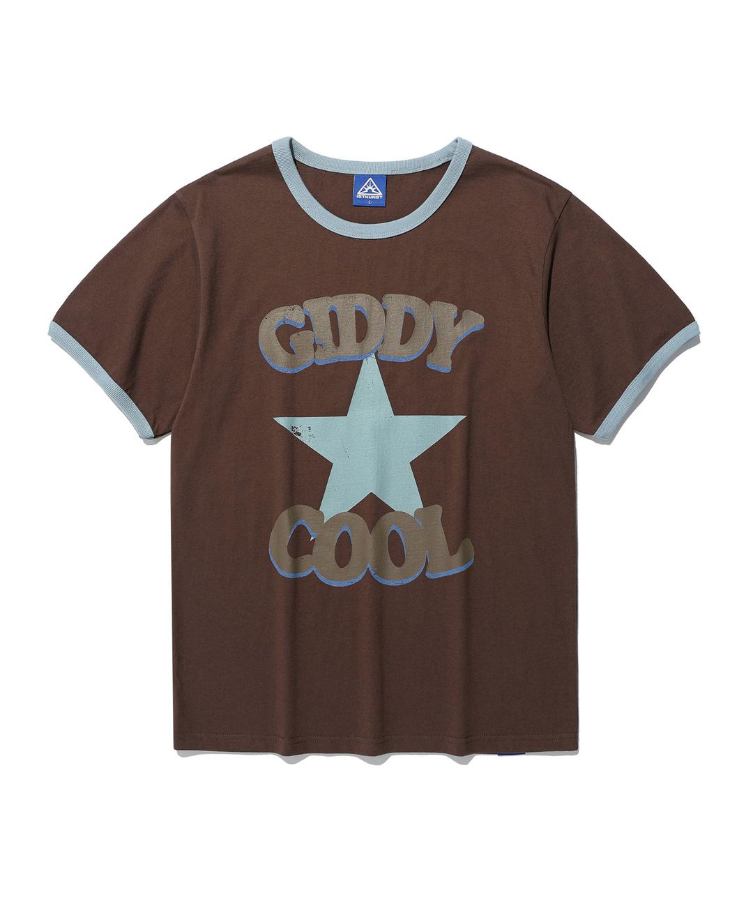 GD STAR TEE_BROWN