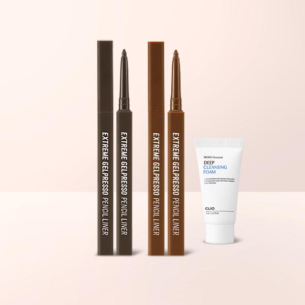 클리오 익스트림 젤프레소 펜슬라이너 + [증정] 클렌징폼 15ml