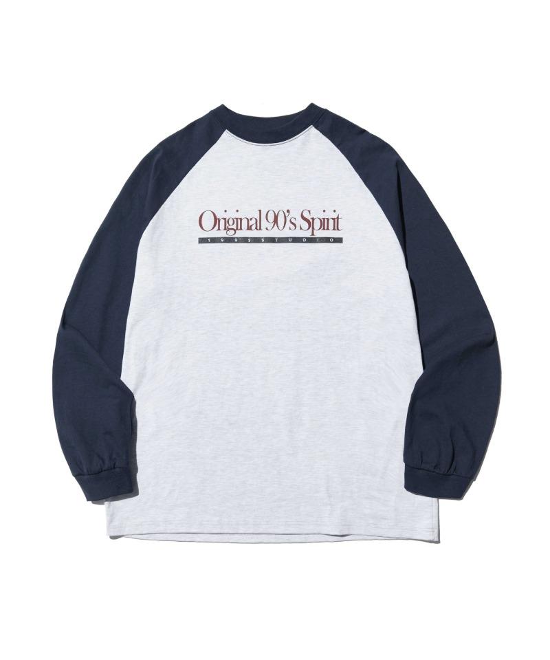 오리지널 라글란 롱 슬리브_그레이