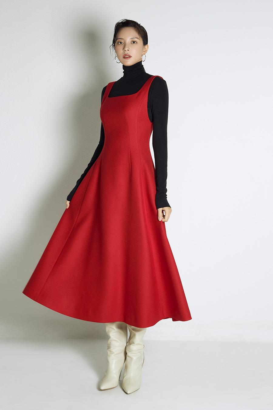 NO.9 DRESS - RED