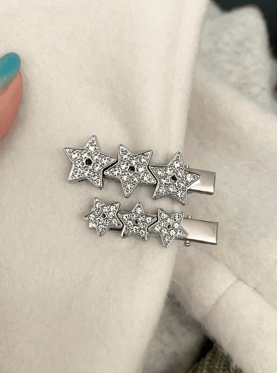 Star Cubic Hair Pin (2 Size)