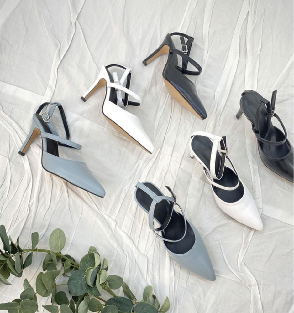 투 스트랩 메리제인 스틸레토 펌프스힐 8.5cm (av06)