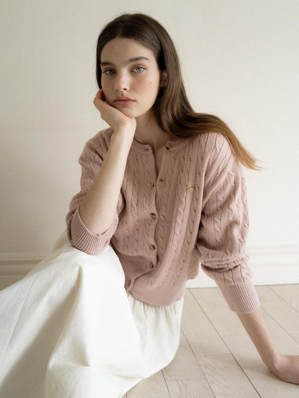 [6color] glow knit cardigan 208