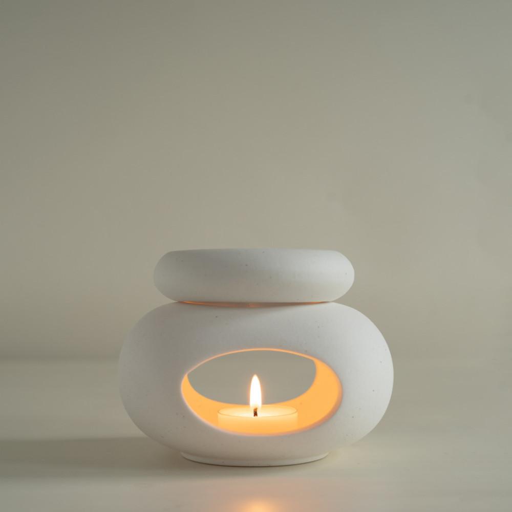 조약돌 대용량 아로마 오일 버너 램프 워머