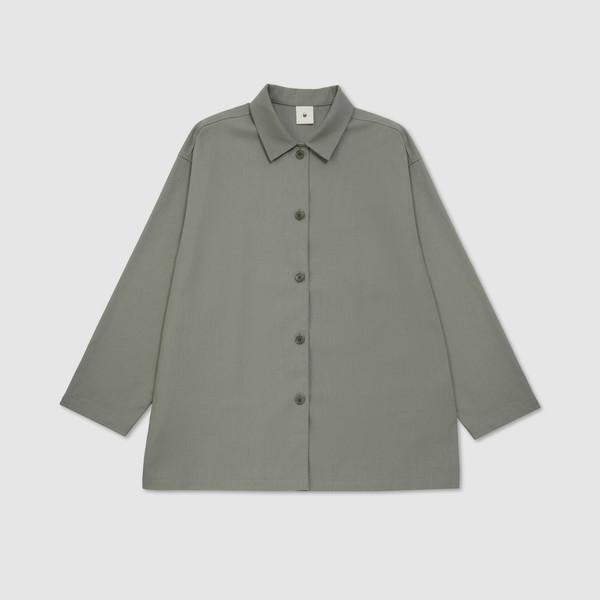 Cotton shacket